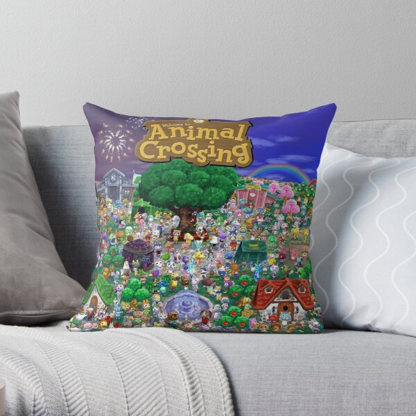 animal crossing body pillow