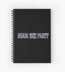 Ninja Sex Party Spiral Notebook
