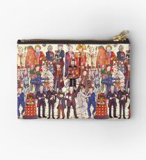 The party doesn't start until the Doctor walks in...twelve times Studio Pouch