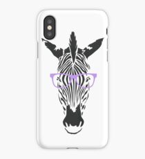 Geeky Zebra iPhone Case