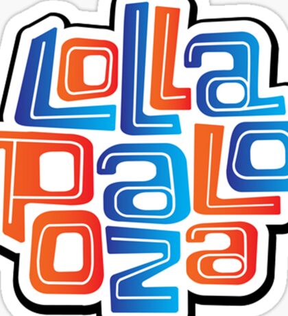 Lollapalooza: Stickers | Redbubble