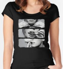 Girls love blunts Women's Fitted Scoop T-Shirt