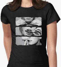 Girls love blunts Women's Fitted T-Shirt