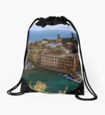 Beautiful Vernazza, Italy Drawstring Bag