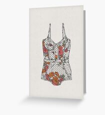 Lingerie-2 Greeting Card