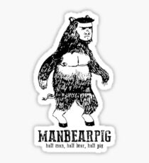 MANBEARPIG South Park Mythical Beast Funny Vintage Sticker
