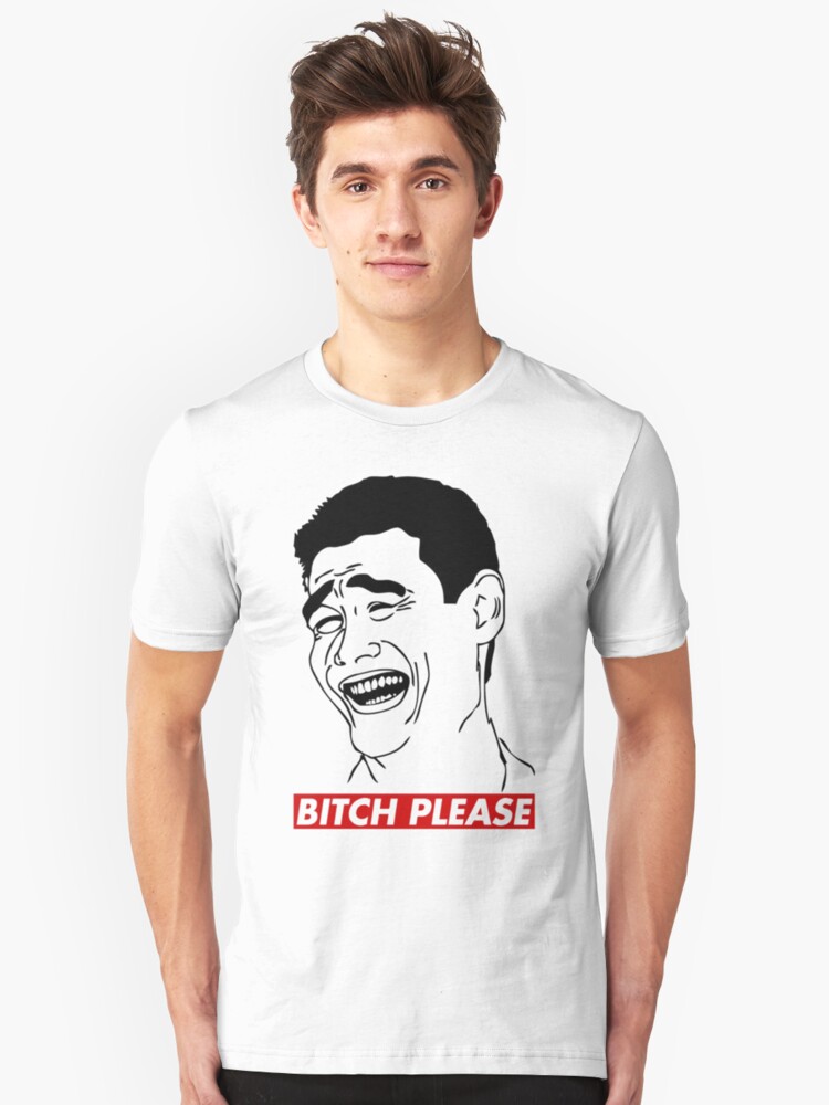 20895362 Bitch Please Yao Ming Face Meme Rage Comics Geek Funny P T Shirt