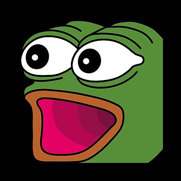 Pepega -Twitch Emote Poster for Sale by renukabrc