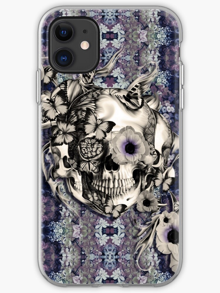 Skull Floral iPhone 11 case Skull Floral iPhone 11 case