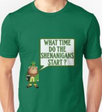 Funny Irish shenanigans Unisex T-Shirt
