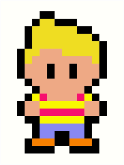 "Pixel Lucas" Art Prints by ImpishMATT | Redbubble