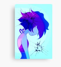 Broken Glass Canvas Print