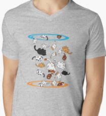 Neko Portals Men's V-Neck T-Shirt