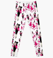 Legging La señorita Pinkie y su Poodle