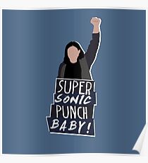 Super Sonic Punch - Cisco Poster