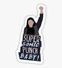 Super Sonic Punch - Cisco Sticker