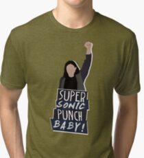 Super Sonic Punch - Cisco Tri-blend T-Shirt