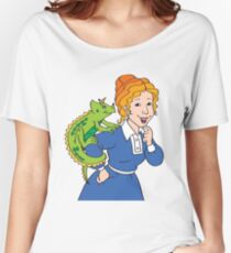 Frizzle Pattern Women's Relaxed Fit T-Shirt