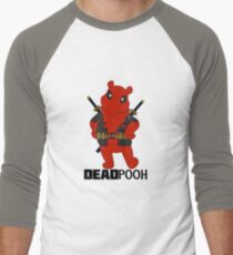 DEADPOOH! Men's Baseball ¾ T-Shirt