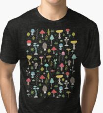 Mushrooms Tri-blend T-Shirt