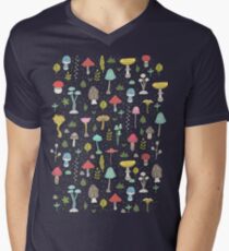 Mushrooms Men's V-Neck T-Shirt