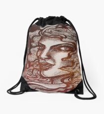 The Flame Within Drawstring Bag