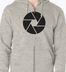 Photographer Photography Lens Zipped Hoodie
