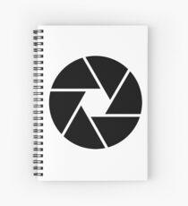 Photographer Photography Lens Spiral Notebook