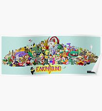 Earthbound Poster - Good Friends, Bad Friends Poster