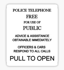 Tardis Door Stickers Redbubble