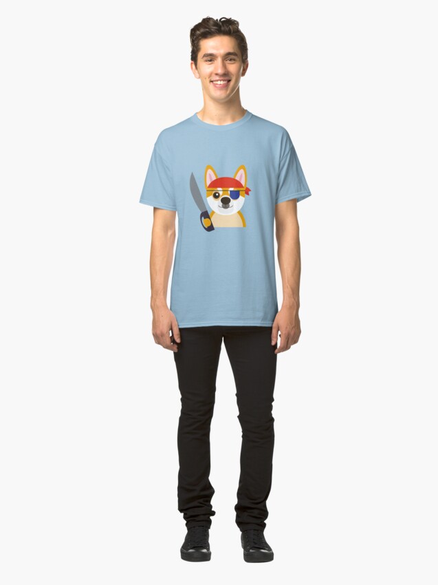 Alternate view of The Captain Shiba Classic T-Shirt