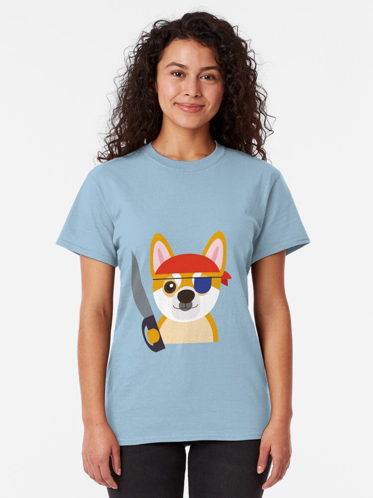 Alternate view of The Captain Shiba Classic T-Shirt