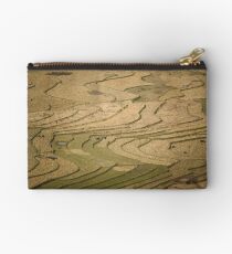 Terraced Rice fields, Tu Le Valley, Vietnam Studio Pouch