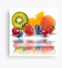 Fresh fruit Canvas Print