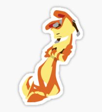 Jak and Daxter-Daxter(No eyes variant) Sticker