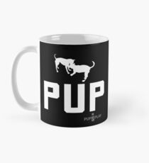Black Pup Play Mug Mug