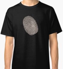 Finger print - touch finger Classic T-Shirt