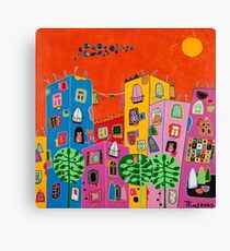 Neighborhood Canvas Print
