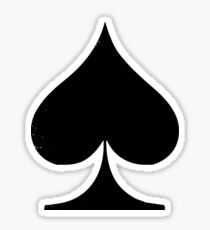 Spade Sticker
