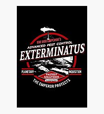 Exterminatus - Advanced pest control Photographic Print