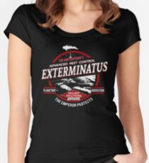 Exterminatus - Advanced pest control - Damaged Women's Fitted Scoop T-Shirt