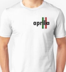 Aprilia centered logo Unisex T-Shirt