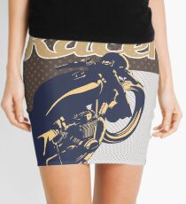 Cafe Racer retro style Mini Skirt