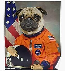 Astropug Poster