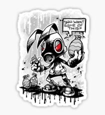 RvB - Not you average easter bunny Sticker
