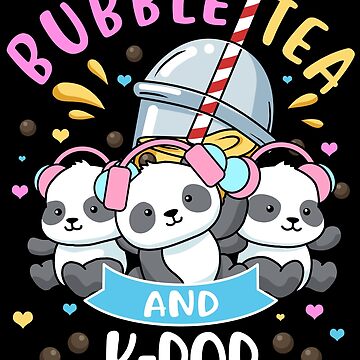 K Pop Gifts For Teens Girl Kawaii KPop Hamster Bubble Tea  Art Board Print  for Sale by 14thFloor