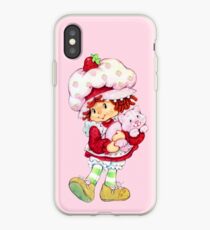 Strawberry Shortcake and Custard iPhone Case