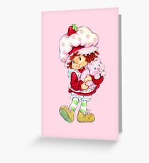 Strawberry Shortcake & Custard Greeting Card