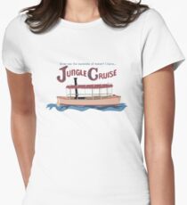 Dschungel-Kreuzfahrt Tailliertes T-Shirt für Frauen