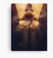 The Synth detective Canvas Print